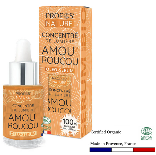 Concentré de lumière Bio Amou'Roucou - Bêta-carotène - Éclat & Bronzage - 30ml