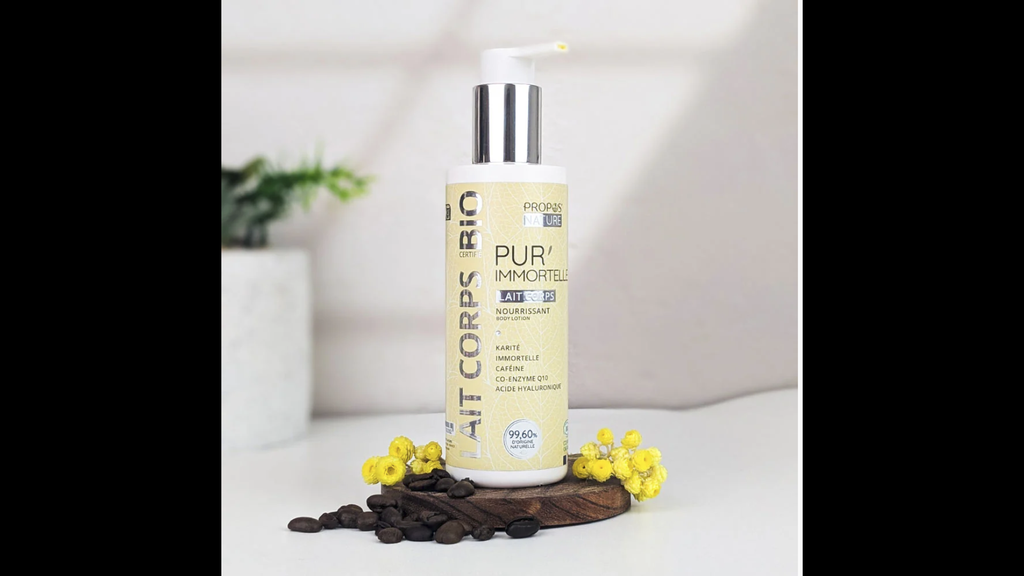 Lait Corps Raffermissant Pur'Immortelle BIO - Coenzyme Q10 - Caféine - 200ml