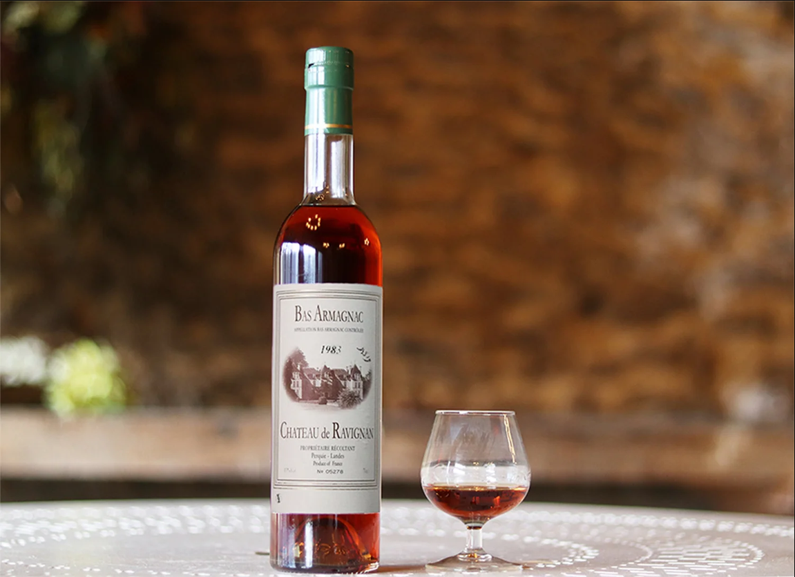 Château de Ravignan — Bas-Armagnac Millésime 1983