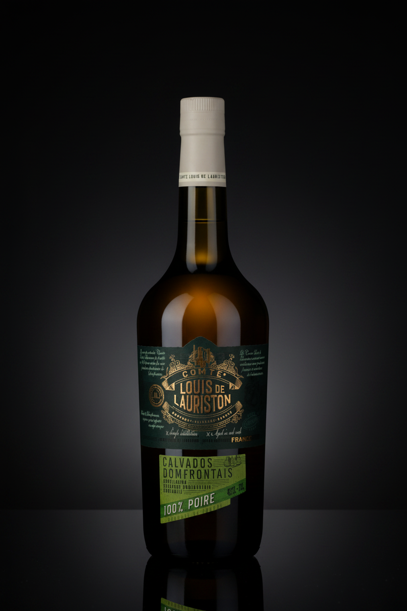 Calvados Domfrontais 100% Poire — Comte Louis de Lauriston