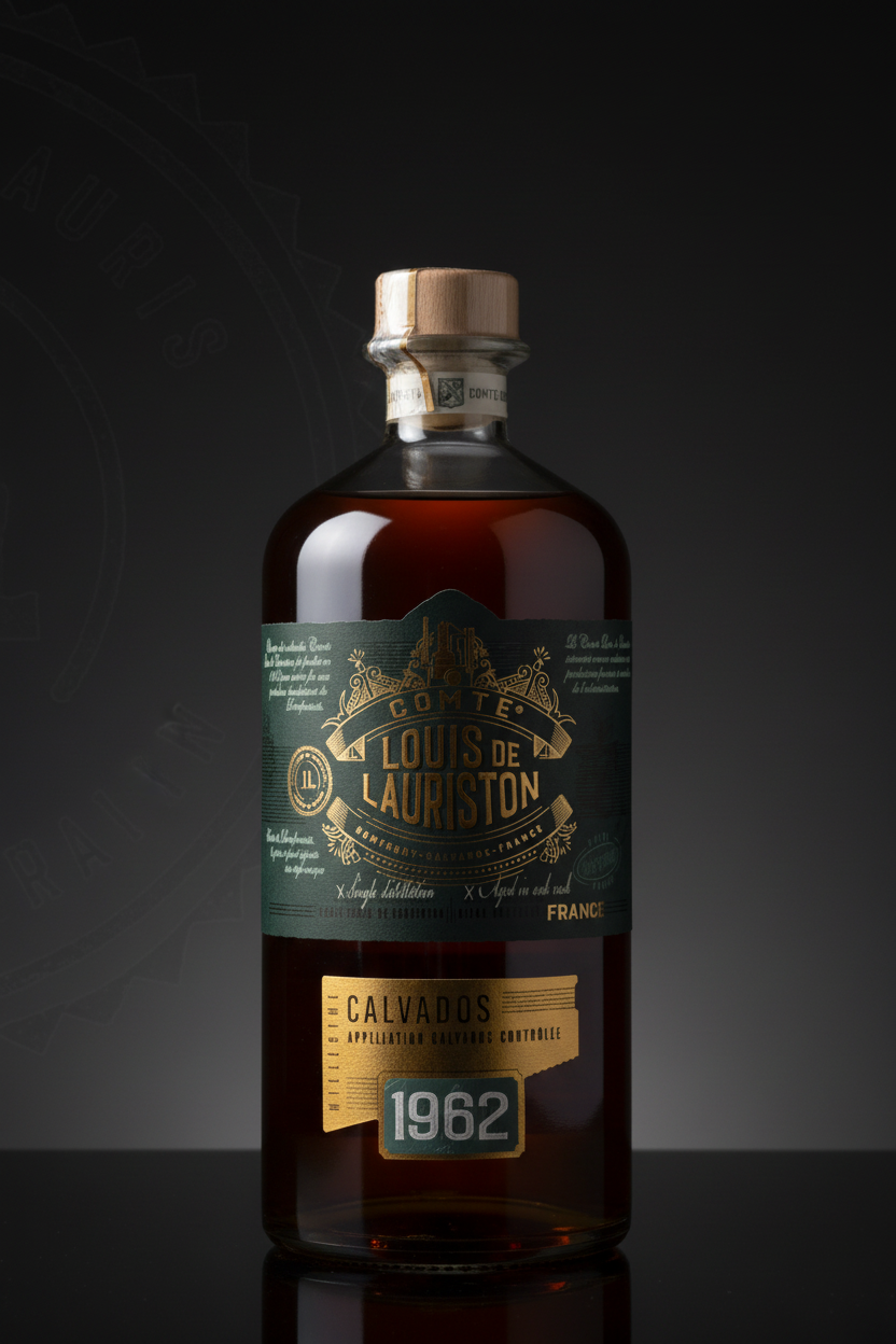 Calvados AOC Millésime 1962 – Comte Louis de Lauriston