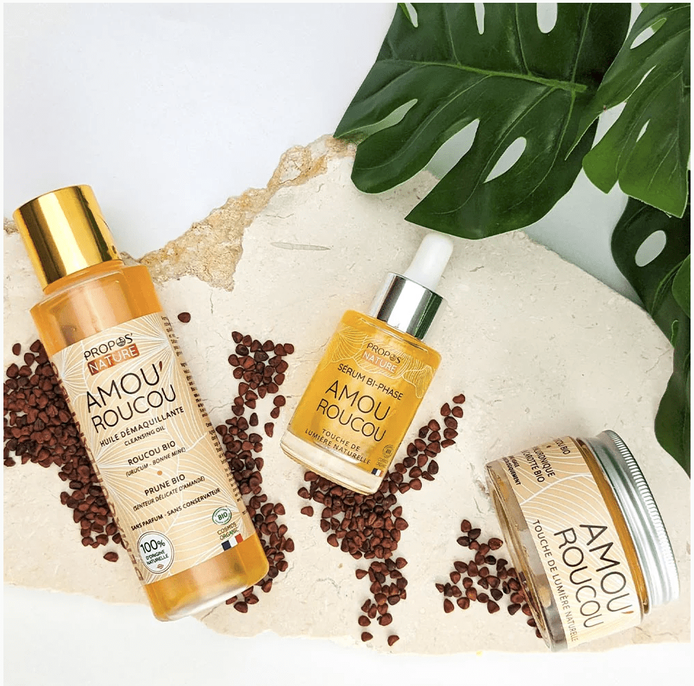 Coffret Amou'Roucou 3 soins BIO - Fabriqué en France - Coffret cosmétique BIO fabriqué en France - D.Crouzet