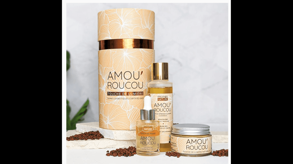 Coffret Amou'Roucou 3 soins BIO - Fabriqué en France - Coffret cosmétique BIO fabriqué en France - D.Crouzet