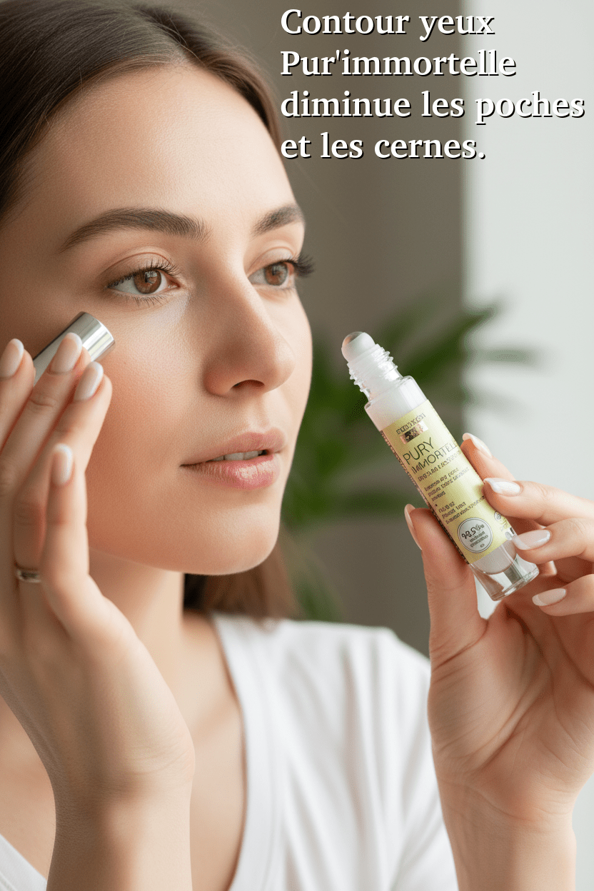 Contour des yeux Pur’Immortelle BIO 15 ml - Fabriqué en France - Soin visage BIO fabriqué en France - D.Crouzet