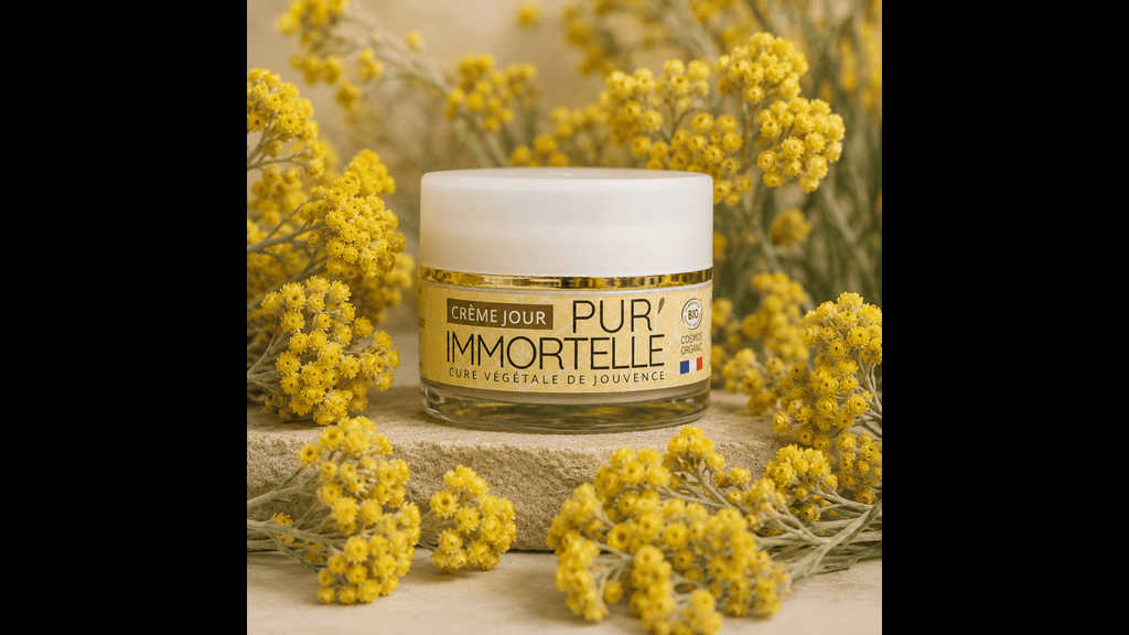 Crème de jour régénérante Pur'Immortelle BIO 50 ml - Fabriqué en France - Soin visage BIO fabriqué en France - D.Crouzet