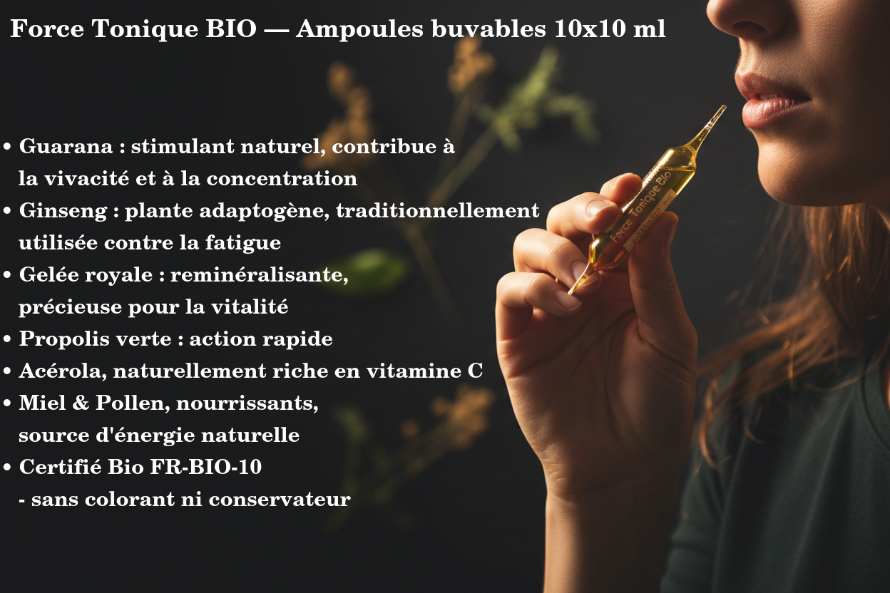 Forza tonica fiale bevibili 10x10 ml BIO