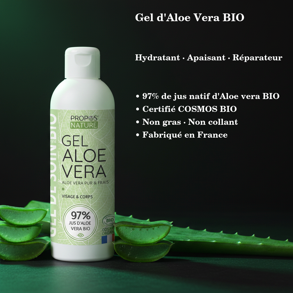 Gel d'Aloe Vera BIO — 200ml · COSMOS