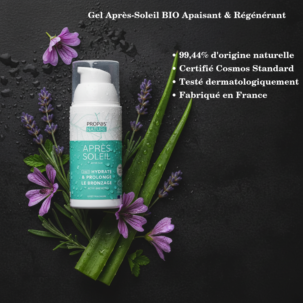 Gel doposole BIO 100 ml - Fabbricato in Francia