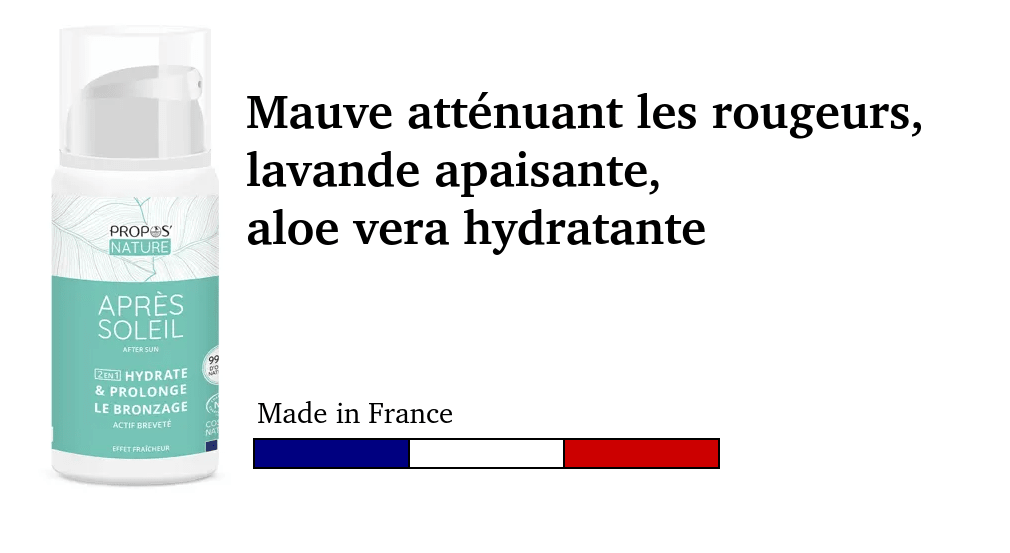 Gel après soleil BIO 100 ml - Fabriqué en France - Soin Corps BIO fabriqué en France - D.Crouzet