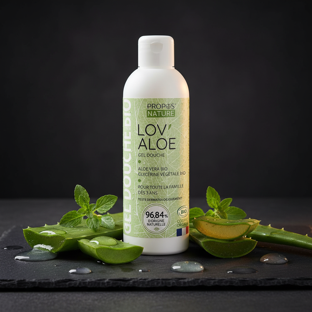 Gel Douche Lov'Aloe — sombre verveine v6