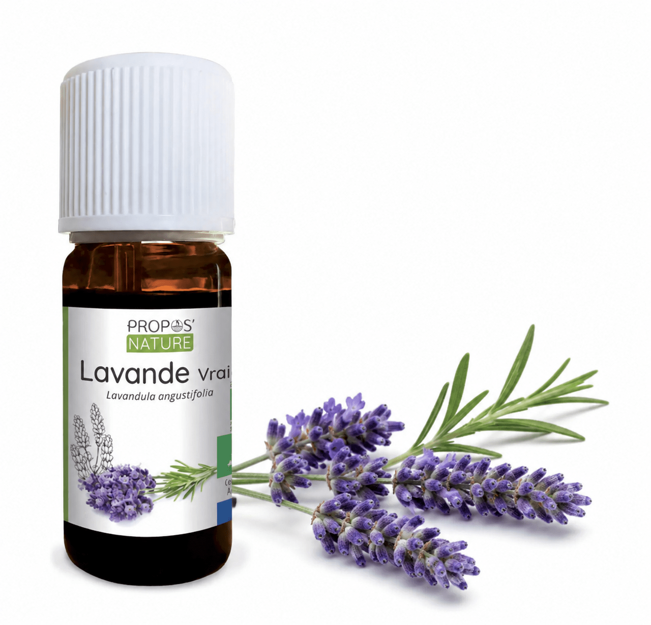 Huile essentielle de Lavande vraie BIO 10 ml - Fabriqué en France - Huile essentielle BIO fabriqué en France - D.Crouzet
