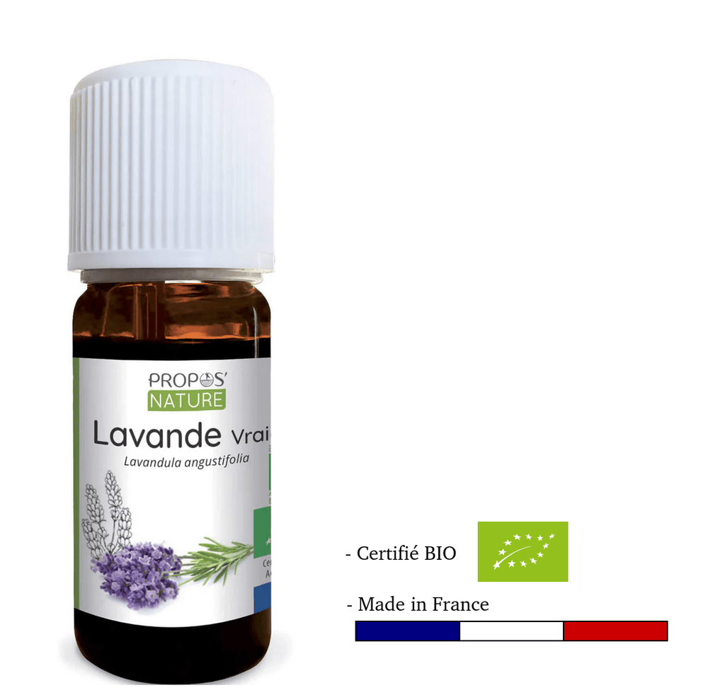Huile essentielle de Lavande vraie BIO 10 ml - Fabriqué en France - Huile essentielle BIO fabriqué en France - D.Crouzet