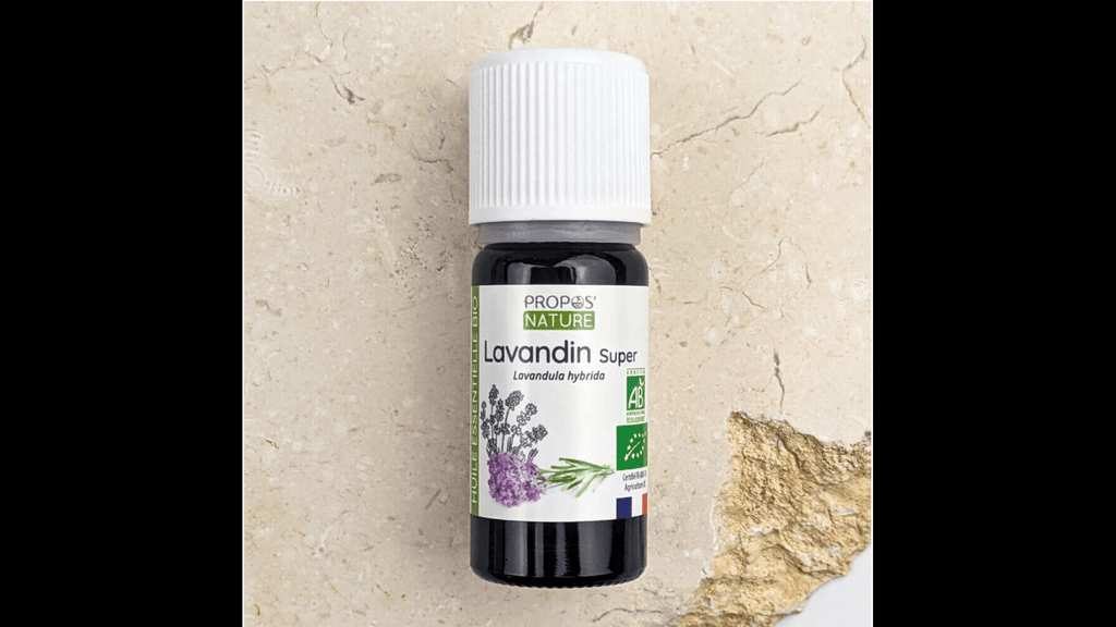Huile essentielle de Lavandin super Bio 10 ml - HEBBD - Huile essentielle BIO fabriqué en France - D.Crouzet
