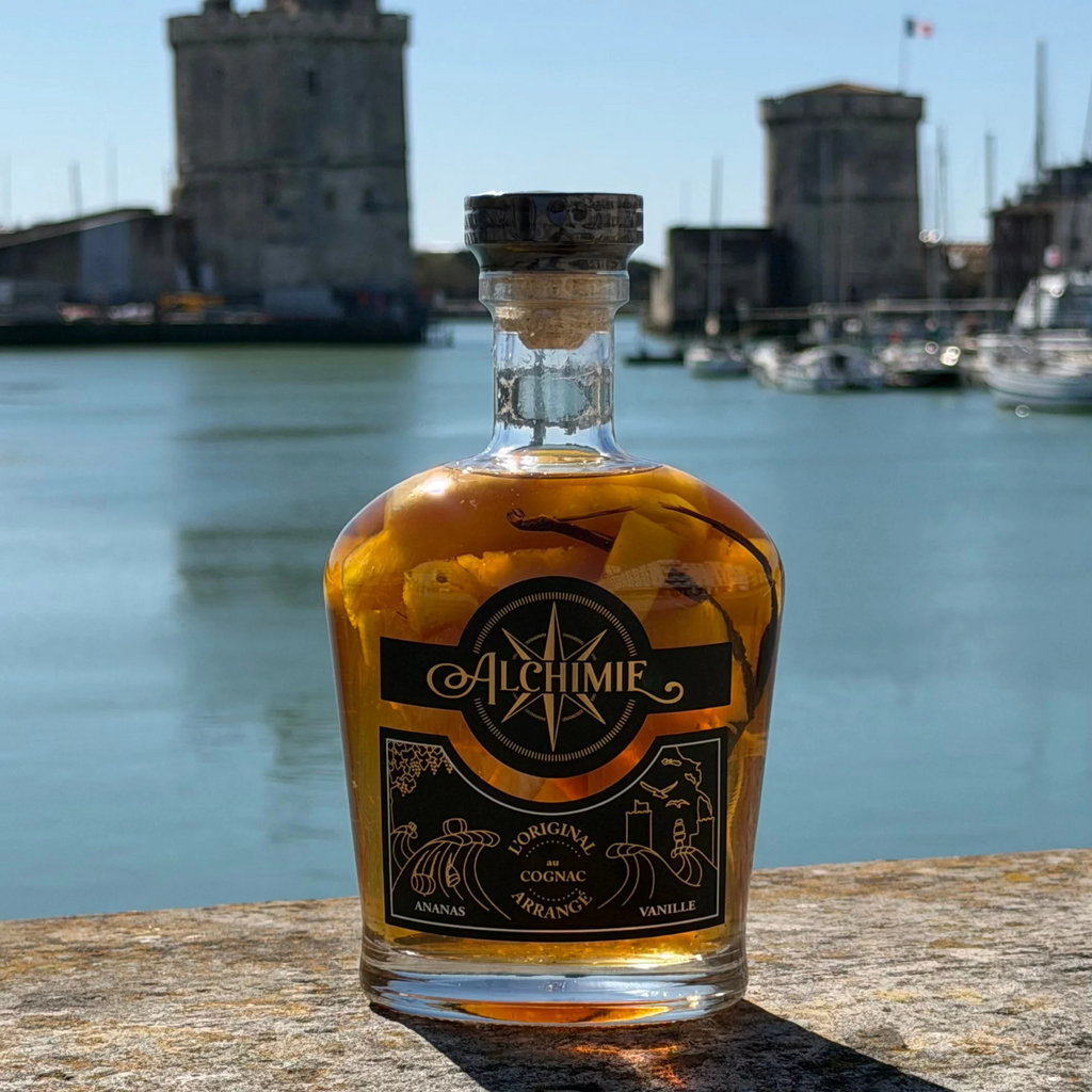 Alchimie Cognac Arrangé — photo lifestyle La Rochelle