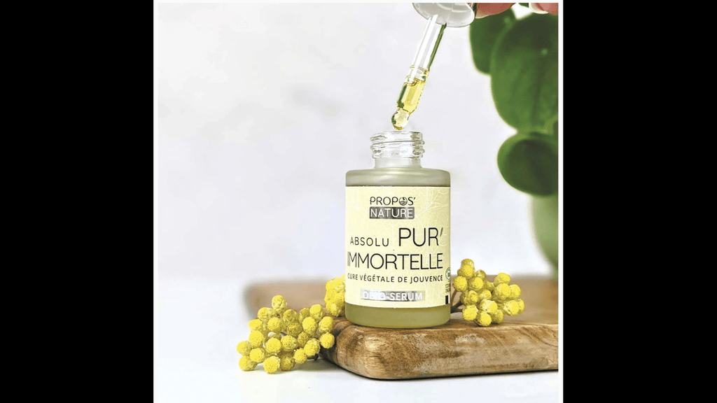 Oleo-sérum Absolu d'Immortelle 30 ml BIO - Fabriqué en France - Sérum visage BIO fabriqué en France - D.Crouzet