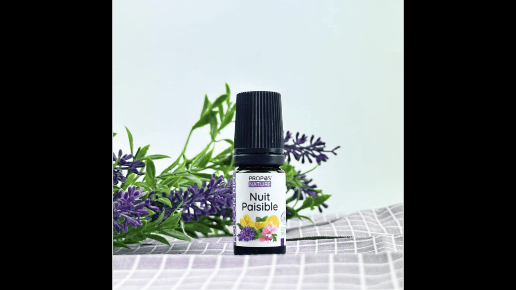 Roll-on aroma Bio Nuit paisible - Huiles essentielles BIO 5 ml - Fabriqué en France - Roll-on aromathérapie BIO fabriqué en France - D.Crouzet