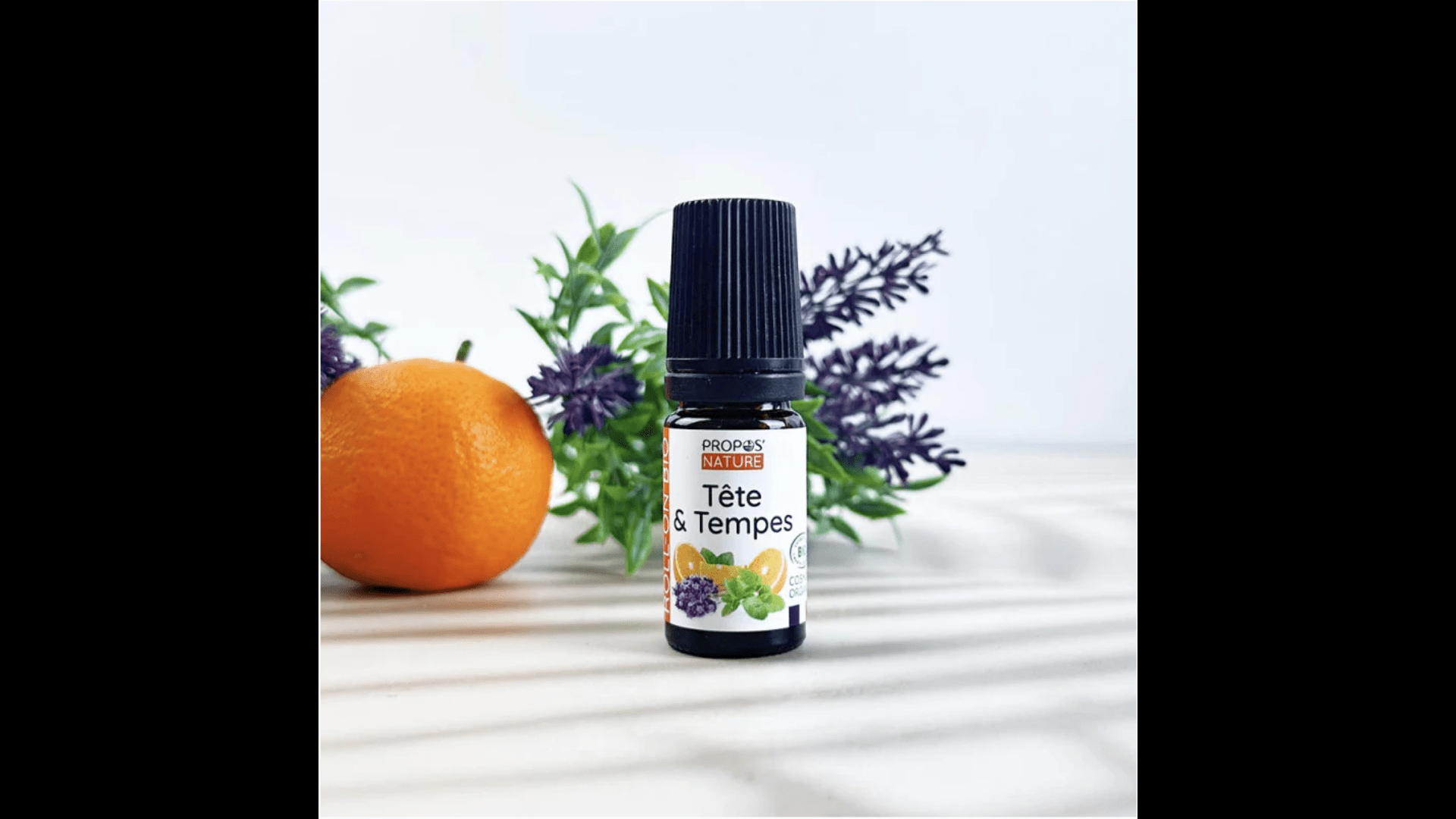 Roll-on aroma Tête & Tempes Bio 5 ml - Maux de tête - Soin naturel BIO fabriqué en France - D.Crouzet