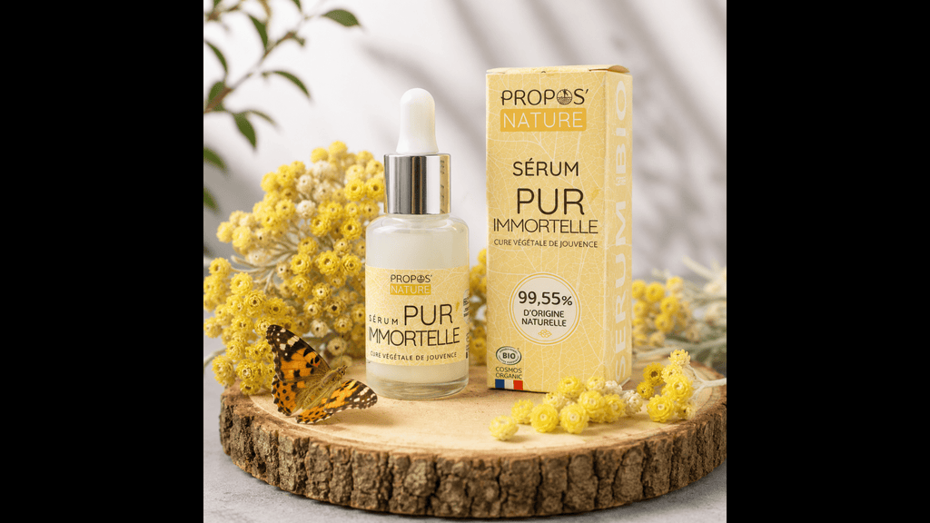 Sérum raffermissant Pur’Immortelle BIO 50 ml - Fabriqué en France - Soin visage BIO fabriqué en France - D.Crouzet