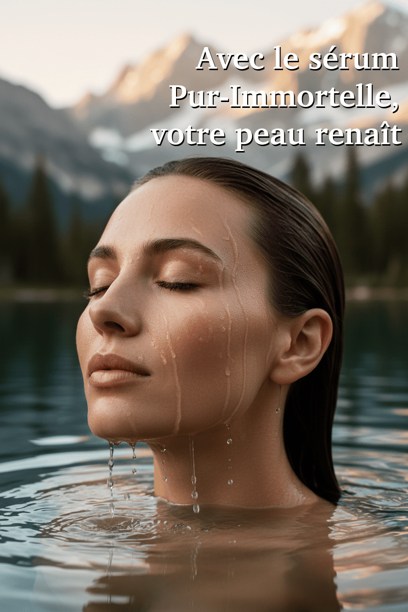 Sérum raffermissant Pur’Immortelle BIO 50 ml - Fabriqué en France - Soin visage BIO fabriqué en France - D.Crouzet